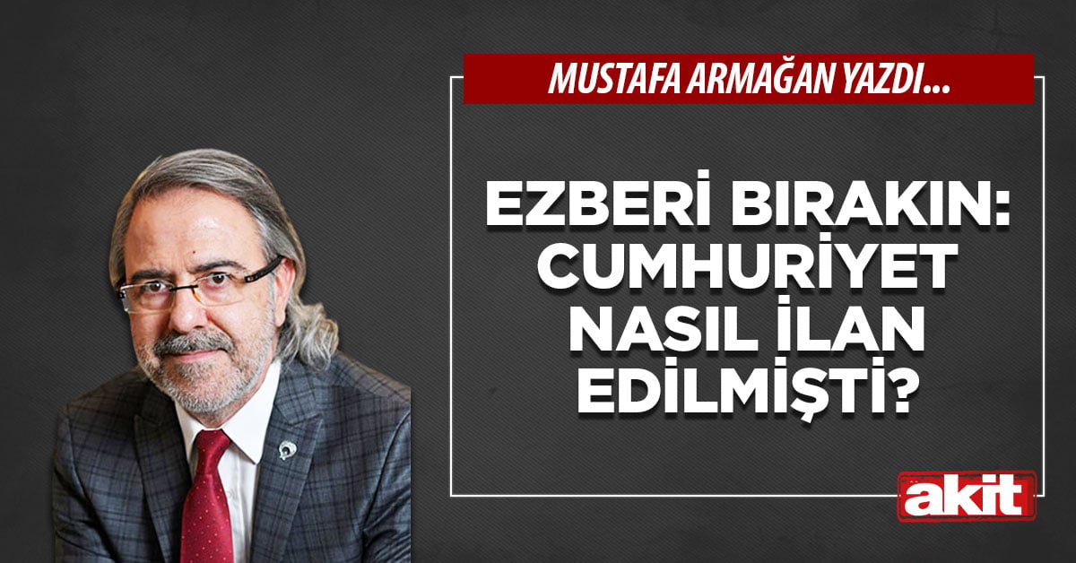 Ezberi bırakın: Cumhuriyet nasıl ilan edilmişti?