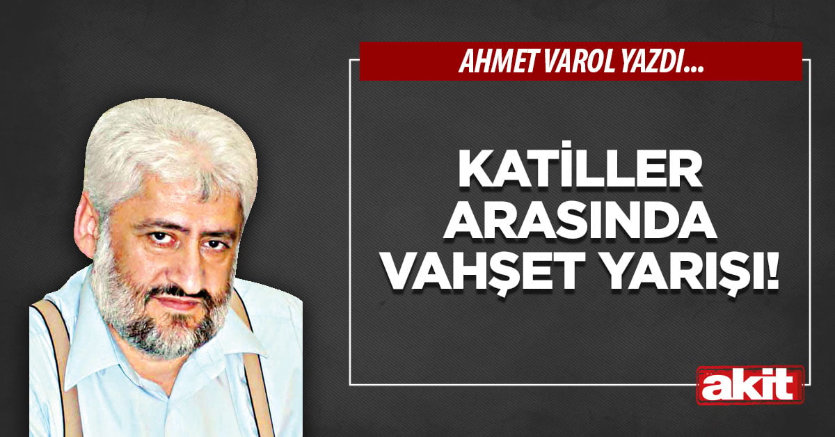 Katiller arasında vahşet yarışı!