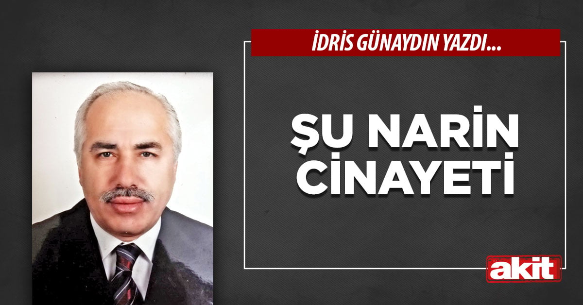 Şu Narin cinayeti