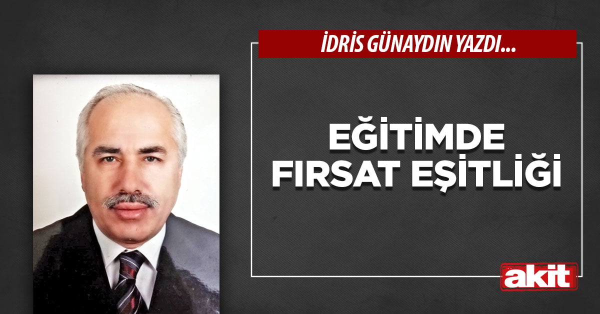 Eğitimde fırsat eşitliği