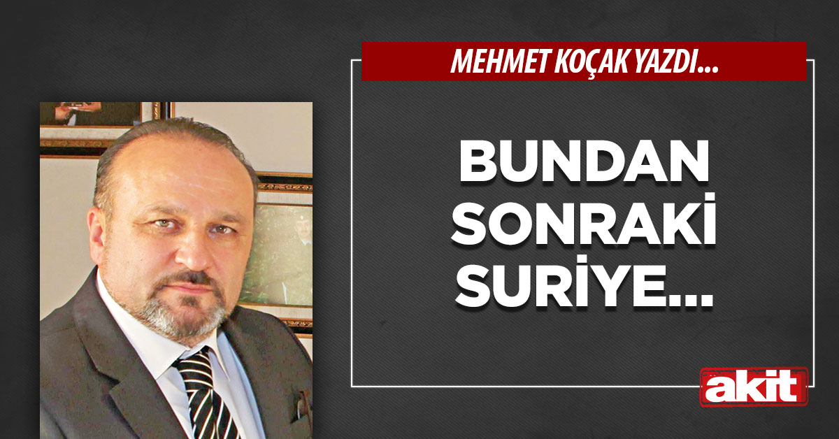 Bundan sonraki Suriye…