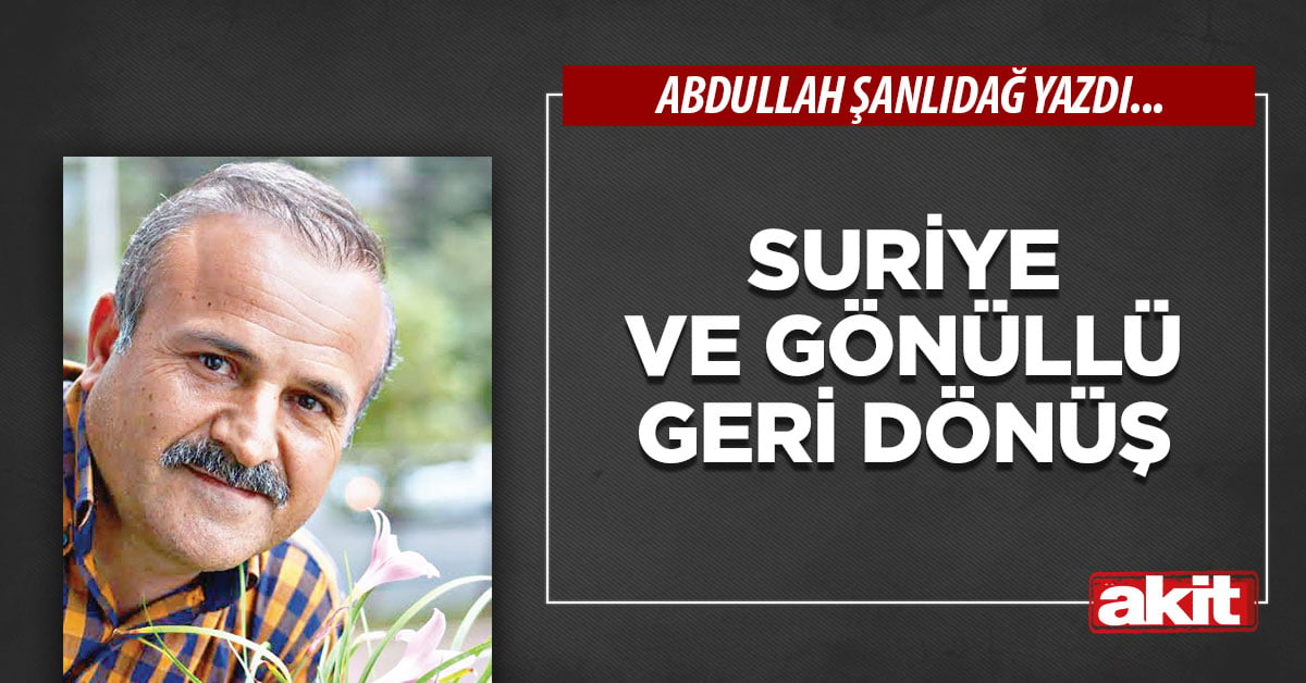 Suriye ve gönüllü geri dönüş
