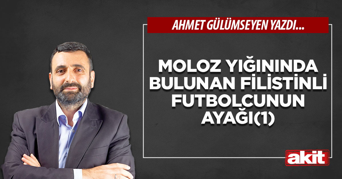 Moloz yığınında bulunan Filistinli futbolcunun ayağı(1)