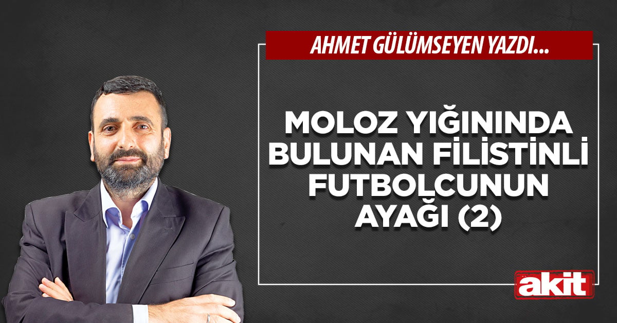 Moloz yığınında bulunan Filistinli futbolcunun ayağı (2)