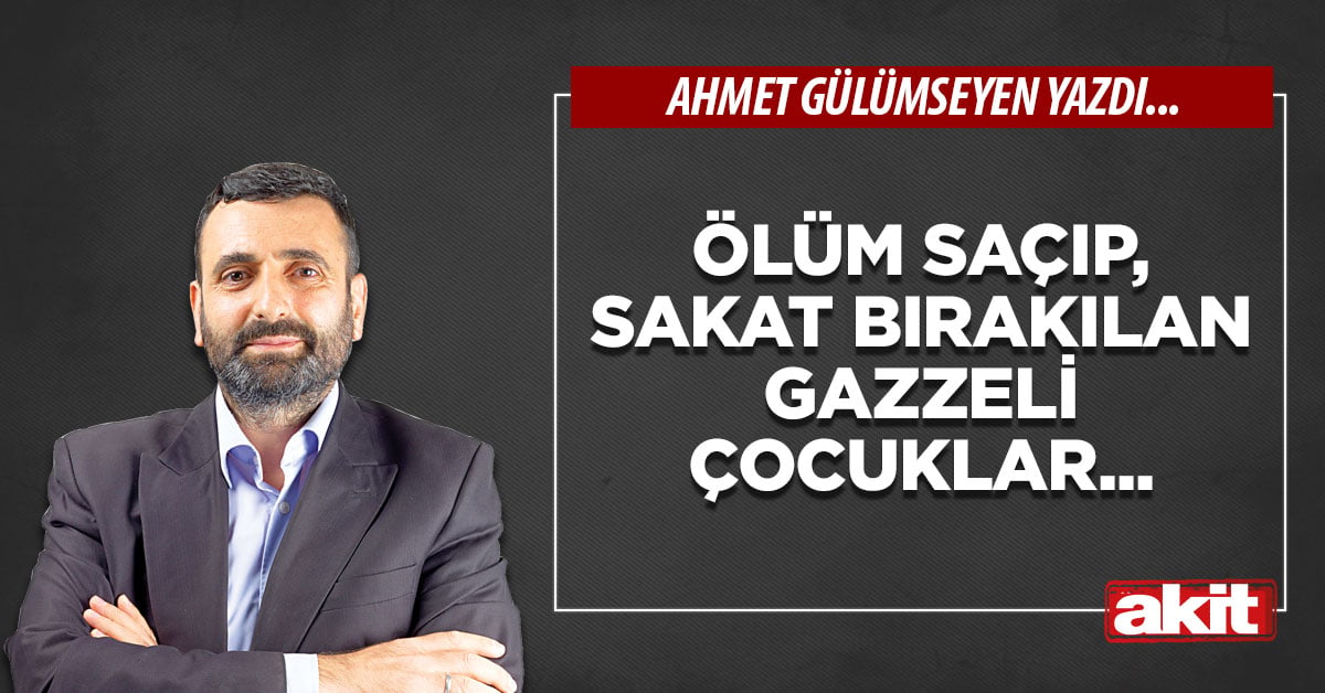 Ölüm saçıp, sakat bırakılan Gazzeli çocuklar...