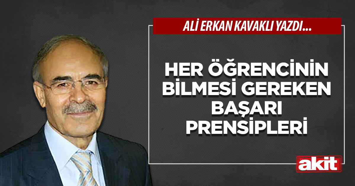 Her öğrencinin bilmesi gereken başarı prensipleri