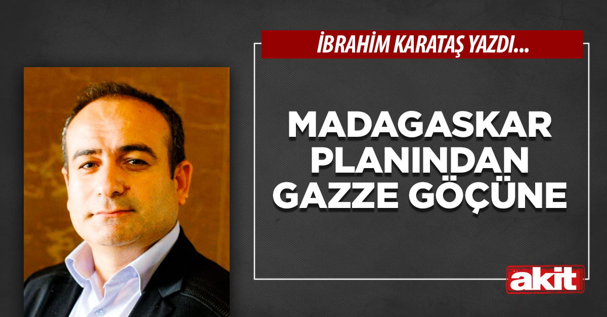Madagaskar Planından Gazze göçüne