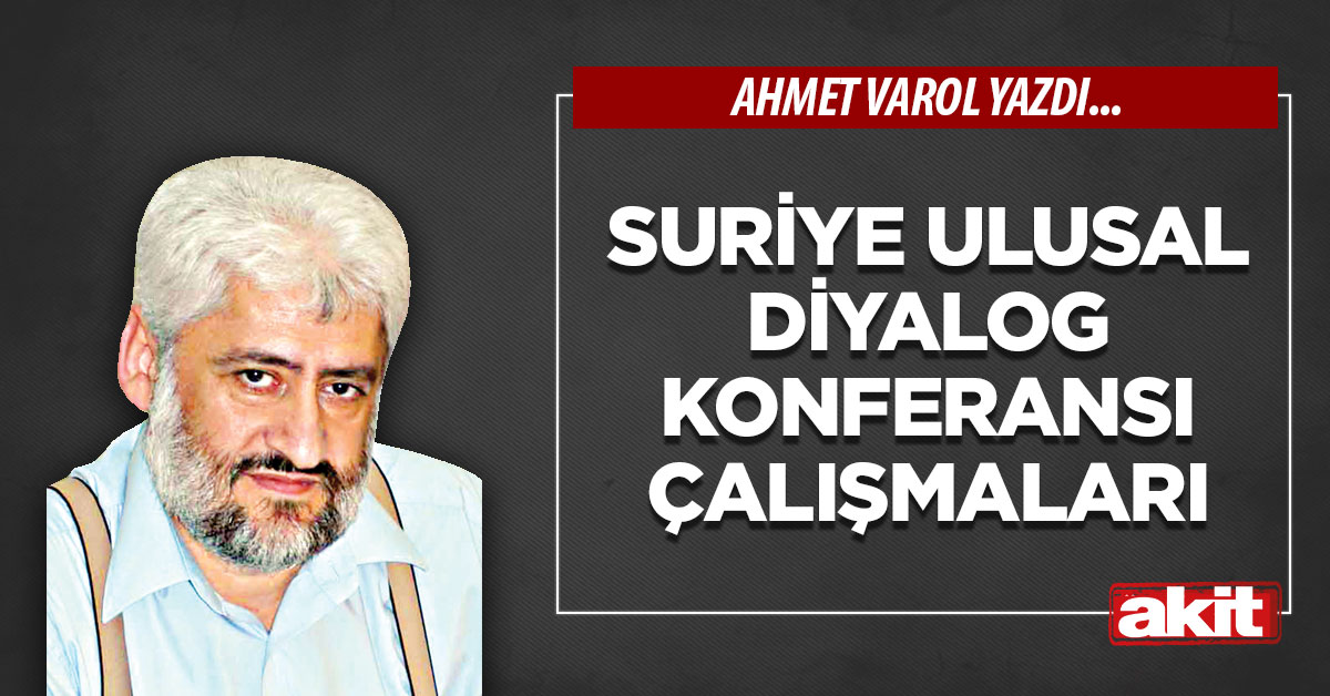 Suriye Ulusal Diyalog Konferansı çalışmaları