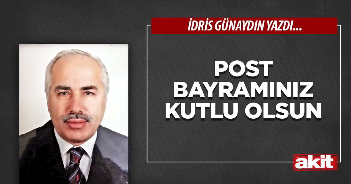 Post bayramınız kutlu olsun