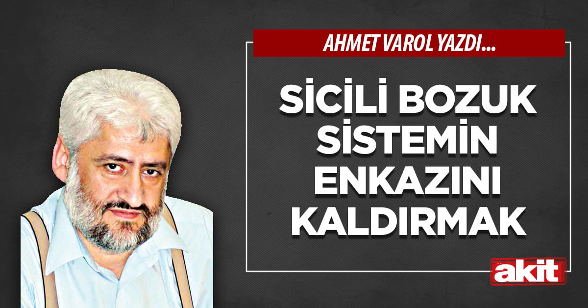 Sicili bozuk sistemin enkazını kaldırmak