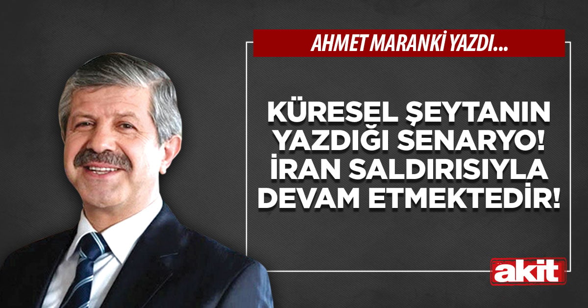 Küresel şeytanın yazdığı senaryo! İran saldırısıyla devam etmektedir!