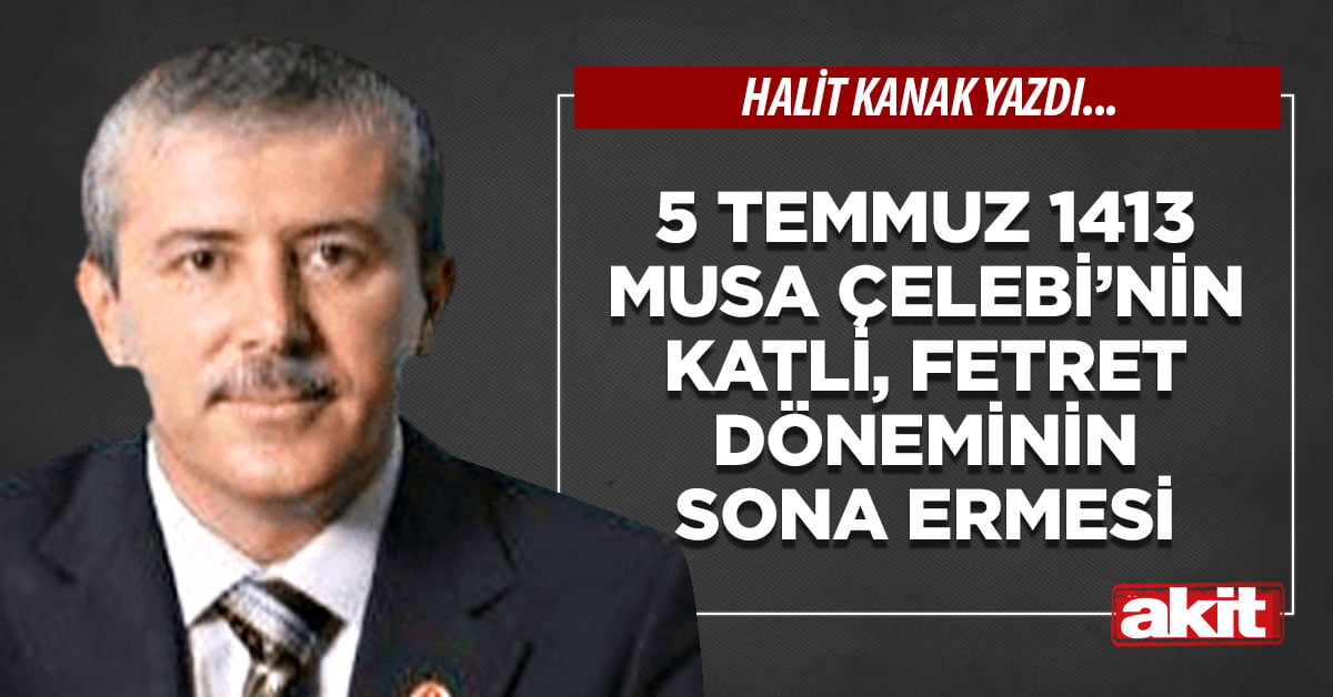 5 Temmuz 1413 Musa Çelebi’nin katli, fetret döneminin sona ermesi