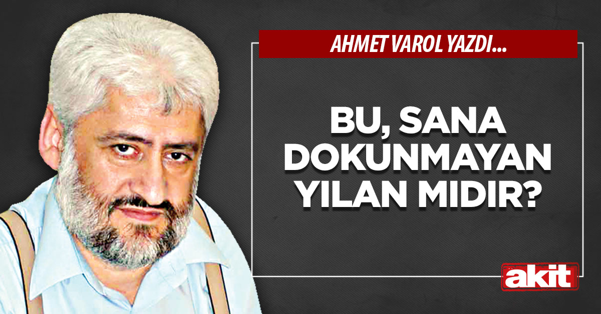 Bu, sana dokunmayan yılan mıdır?