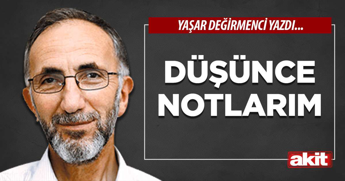 Düşünce notlarım