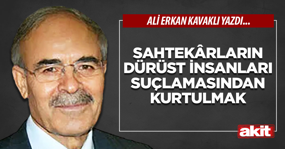Sahtekârların dürüst insanları suçlamasından kurtulmak