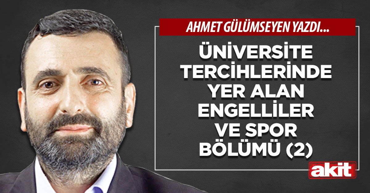 Üniversite tercihlerinde yer alan engelliler ve spor bölümü (2)