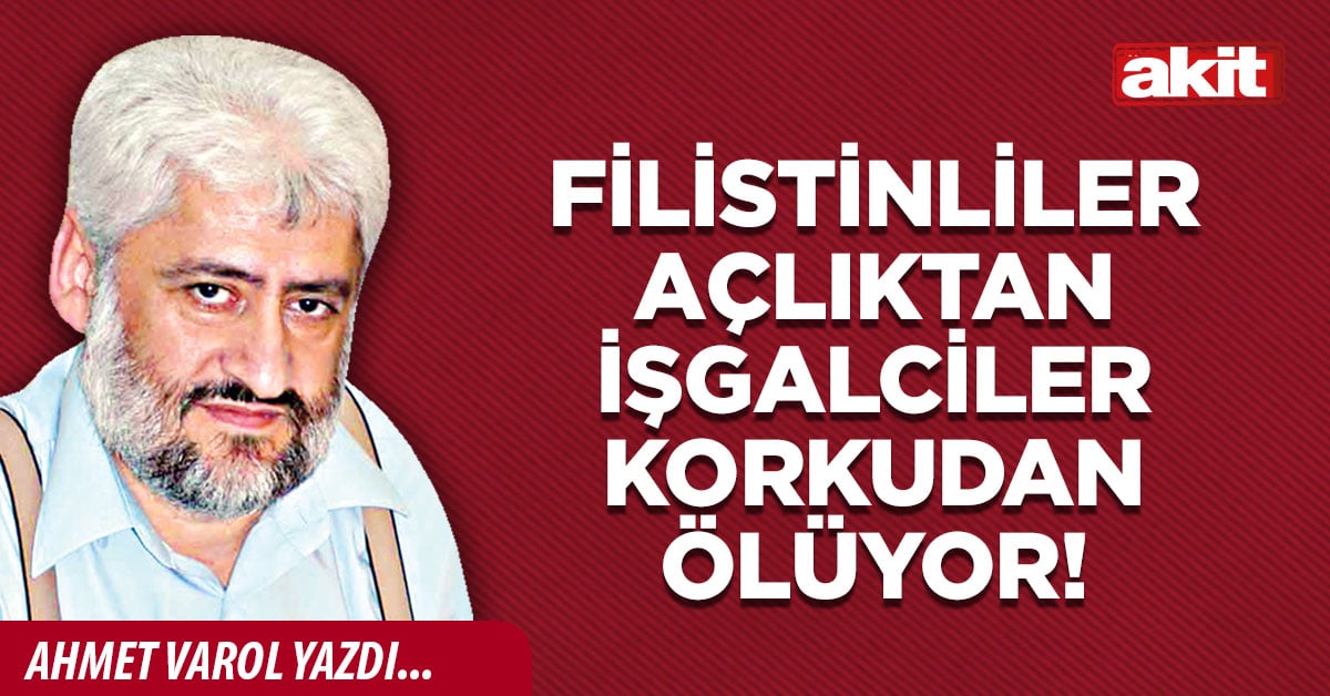 Filistinliler açlıktan işgalciler korkudan ölüyor!