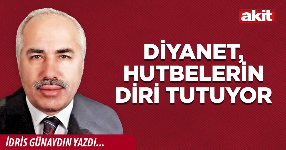 Diyanet, hutbelerin  diri tutuyor