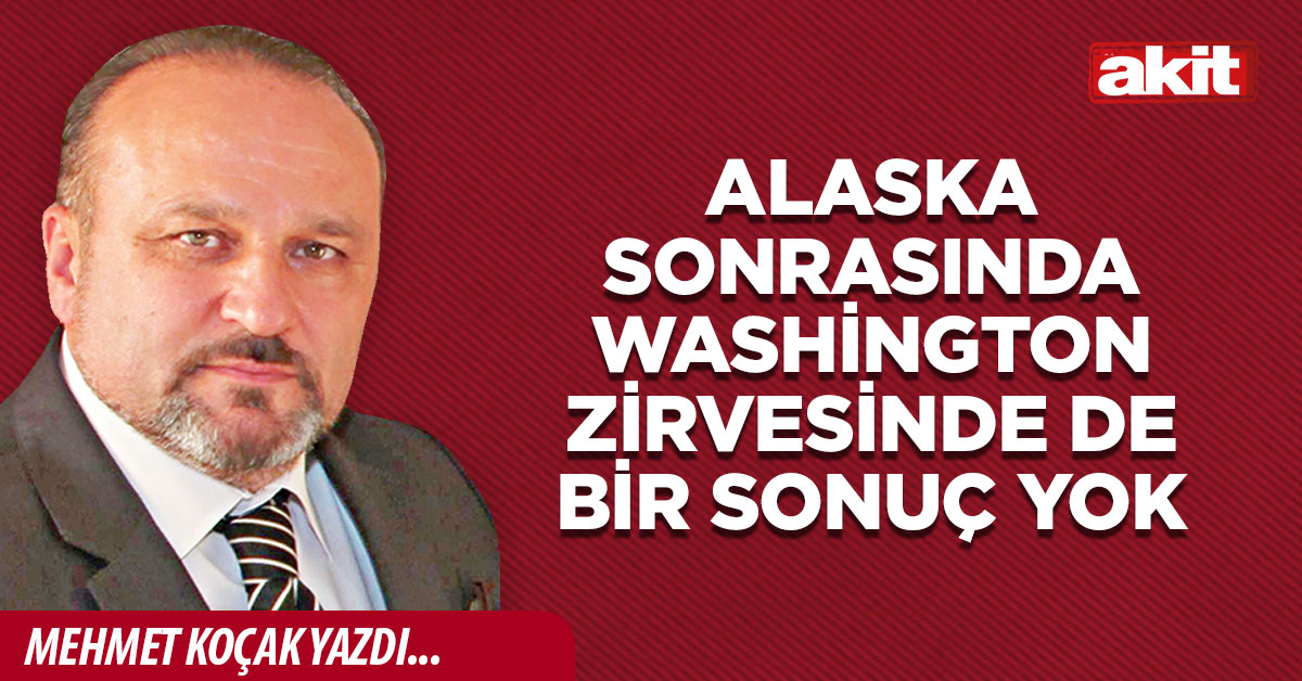 Alaska sonrasında Washington Zirvesinde de bir sonuç yok