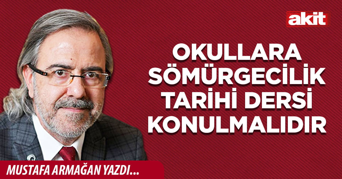 Okullara sömürgecilik tarihi dersi konulmalıdır