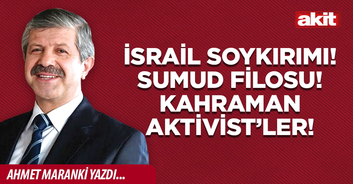 İsrail soykırımı! Sumud Filosu! Kahraman Aktivist’ler!