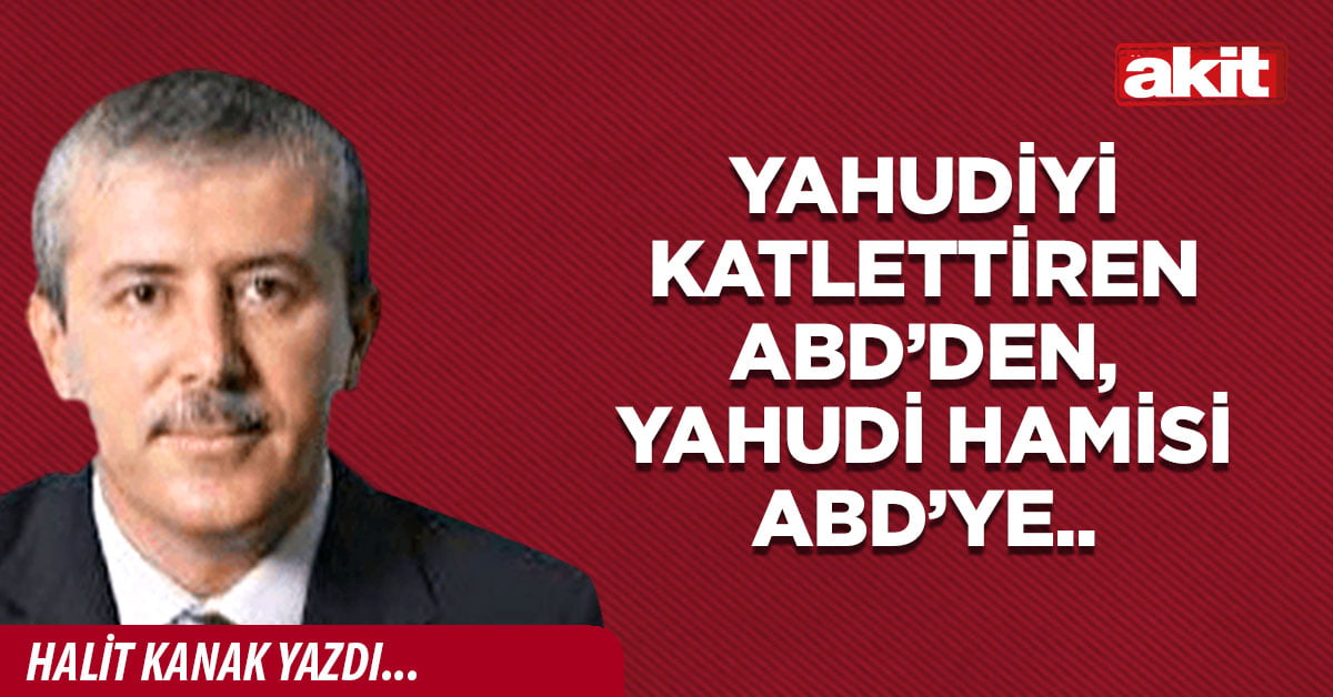Yahudiyi katlettiren ABD’den, yahudi hamisi ABD’ye..