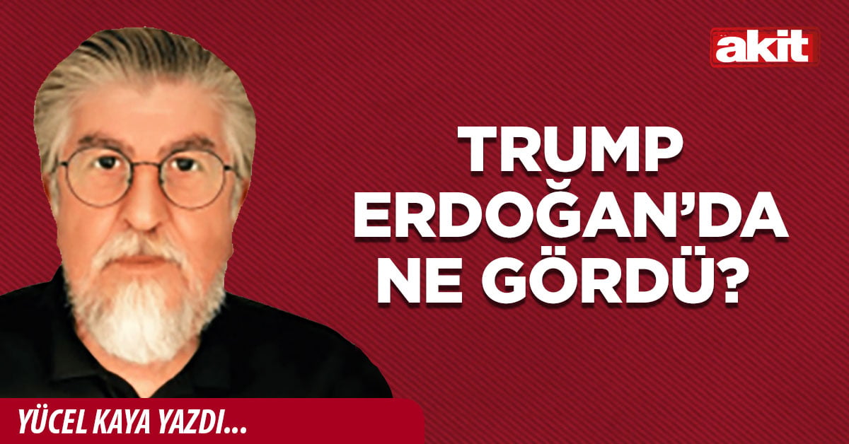 Trump Erdoğan’da ne gördü? 