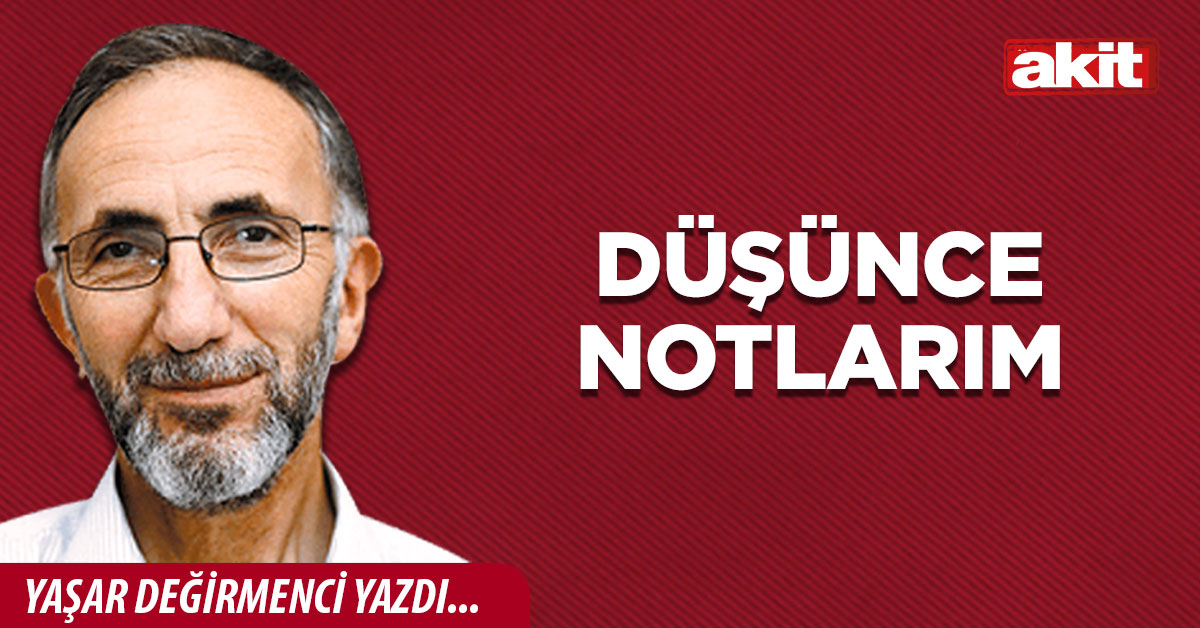 Düşünce Notlarım