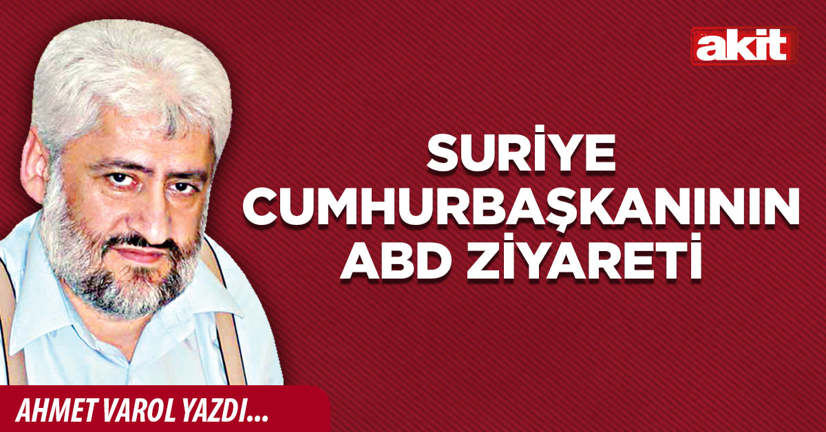Suriye cumhurbaşkanının ABD ziyareti