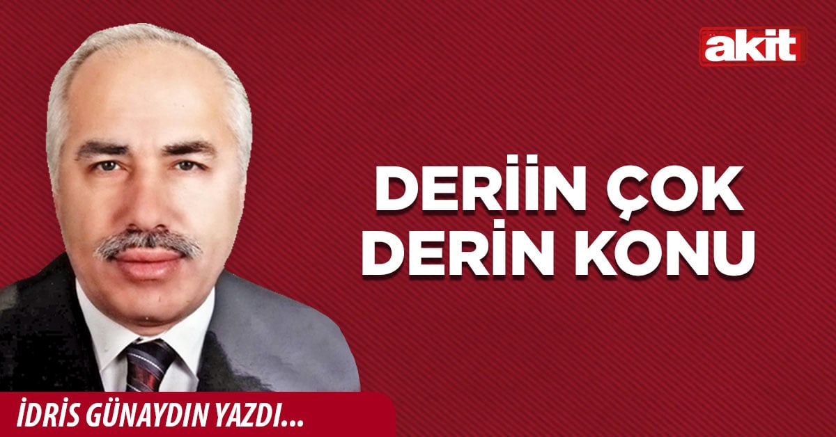 Deriin çok derin konu