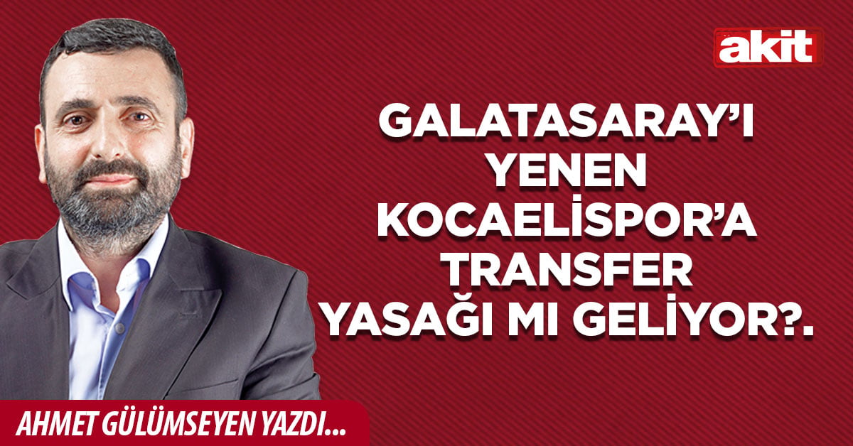 Galatasaray’ı yenen Kocaelispor’a transfer yasağı mı geliyor?.