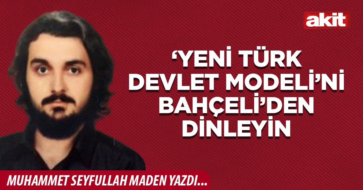 ‘Yeni Türk Devlet Modeli’ni Bahçeli’den dinleyin