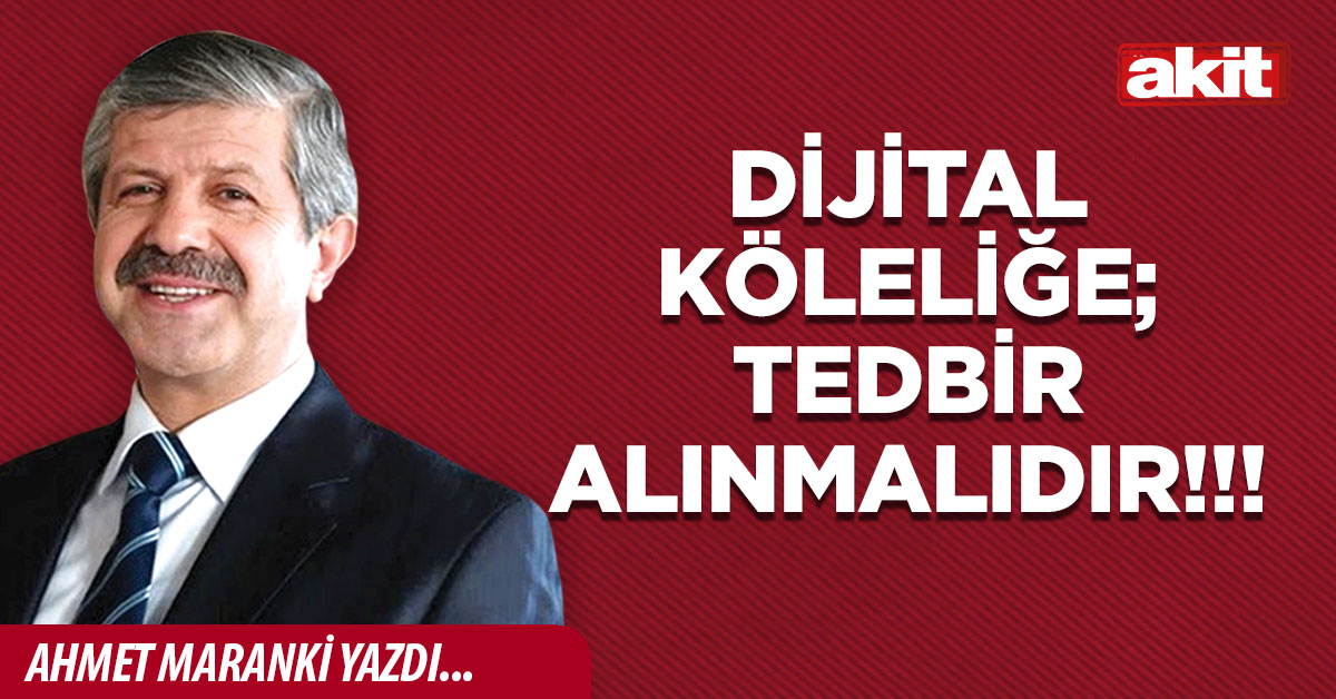 Dijital köleliğe; tedbir alınmalıdır!!!