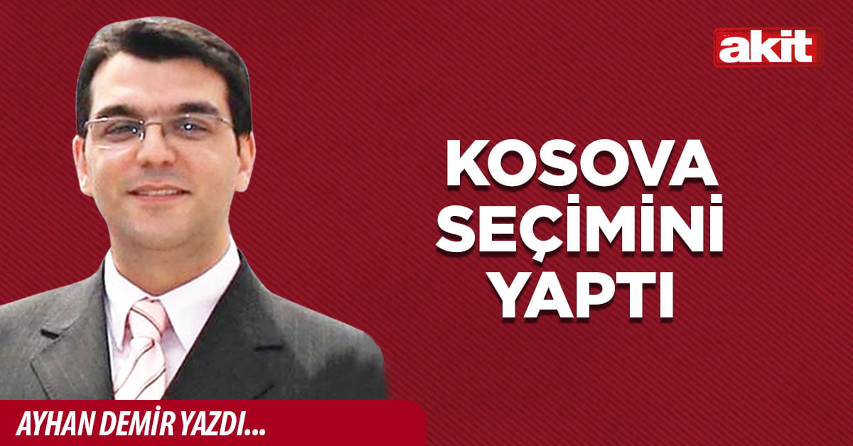 Kosova seçimini yaptı