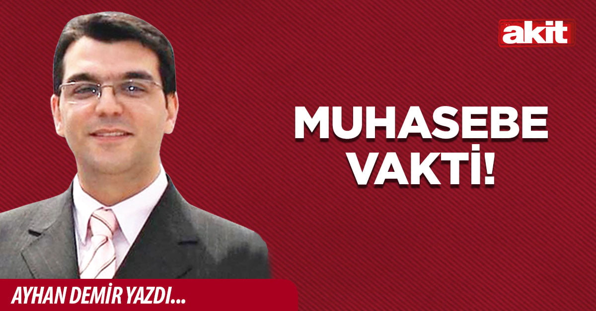 Muhasebe vakti!