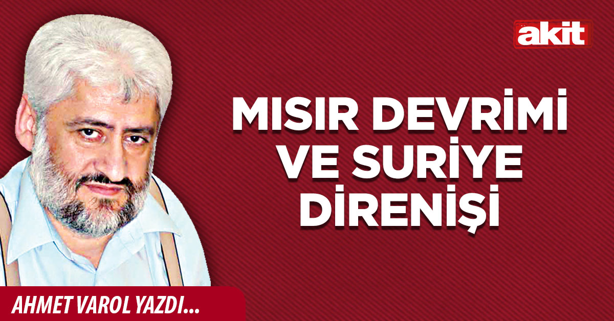 Mısır devrimi ve Suriye direnişi