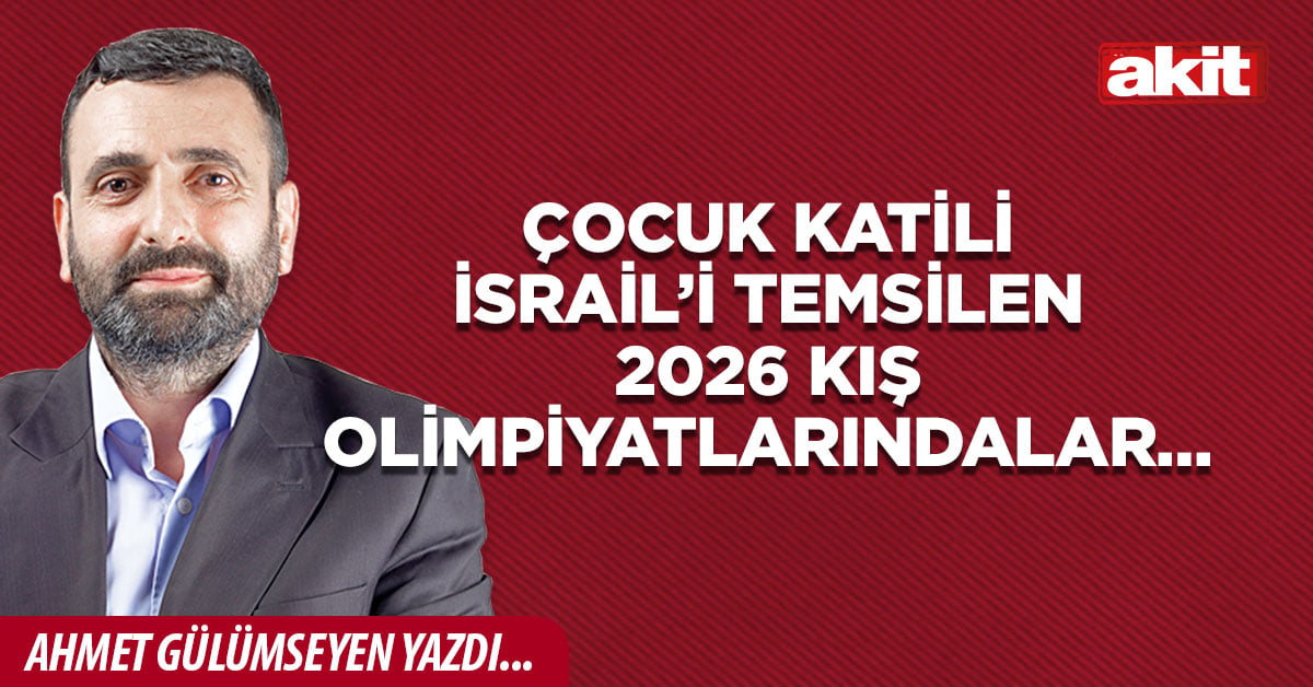 Çocuk katili İsrail’i temsilen 2026 kış olimpiyatlarındalar…