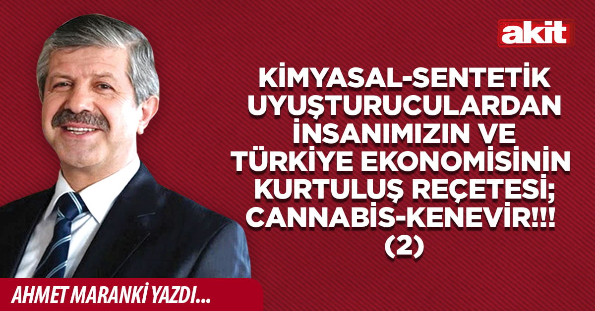 Kimyasal-sentetik uyuşturuculardan insanımızın ve Türkiye ekonomisinin kurtuluş reçetesi; cannabis-kenevir!!!- (2)
