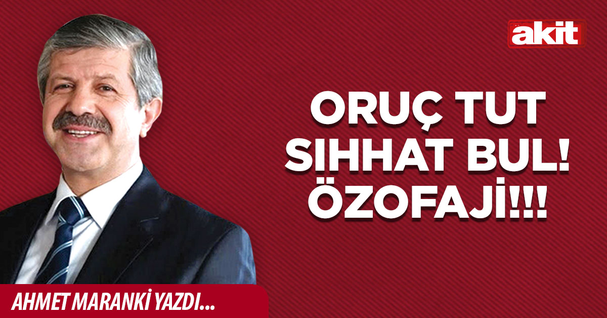 Oruç tut sıhhat bul! Özofaji!!!