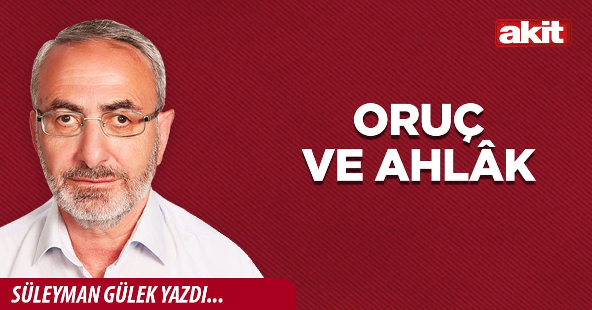 Oruç ve ahlâk