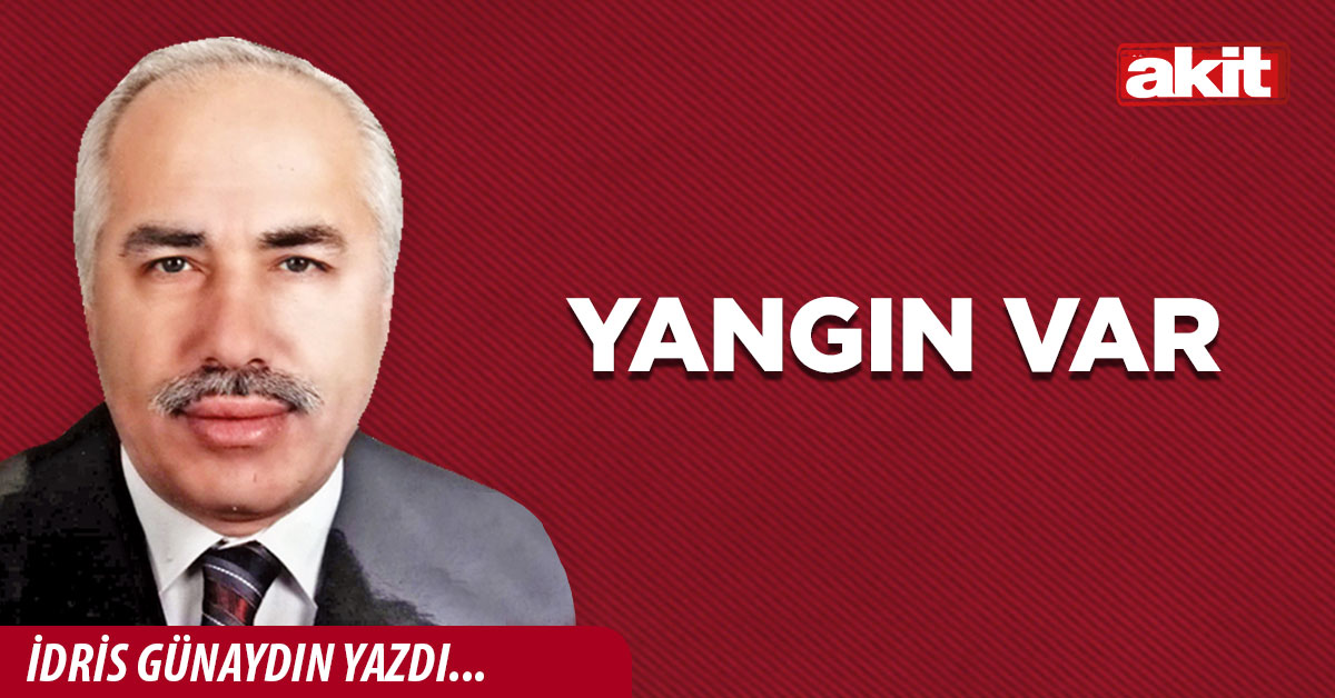 Yangın var