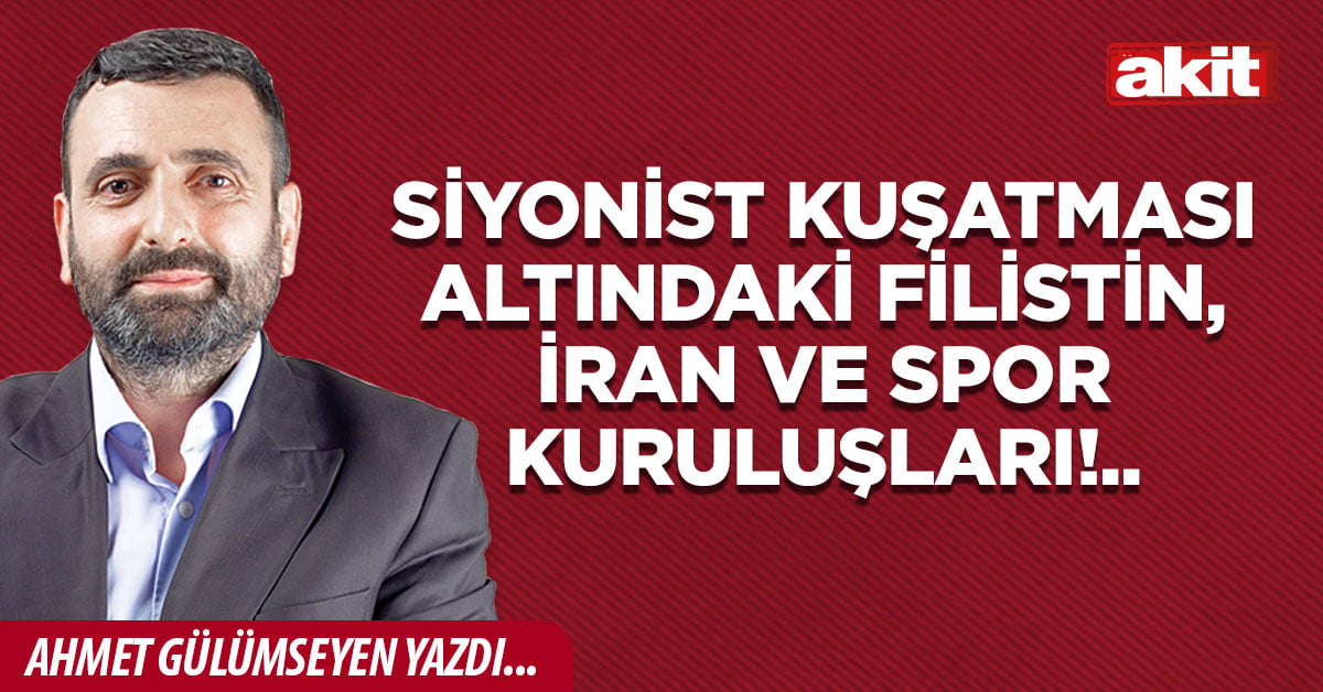 Siyonist kuşatması altındaki Filistin, İran ve spor kuruluşları!..