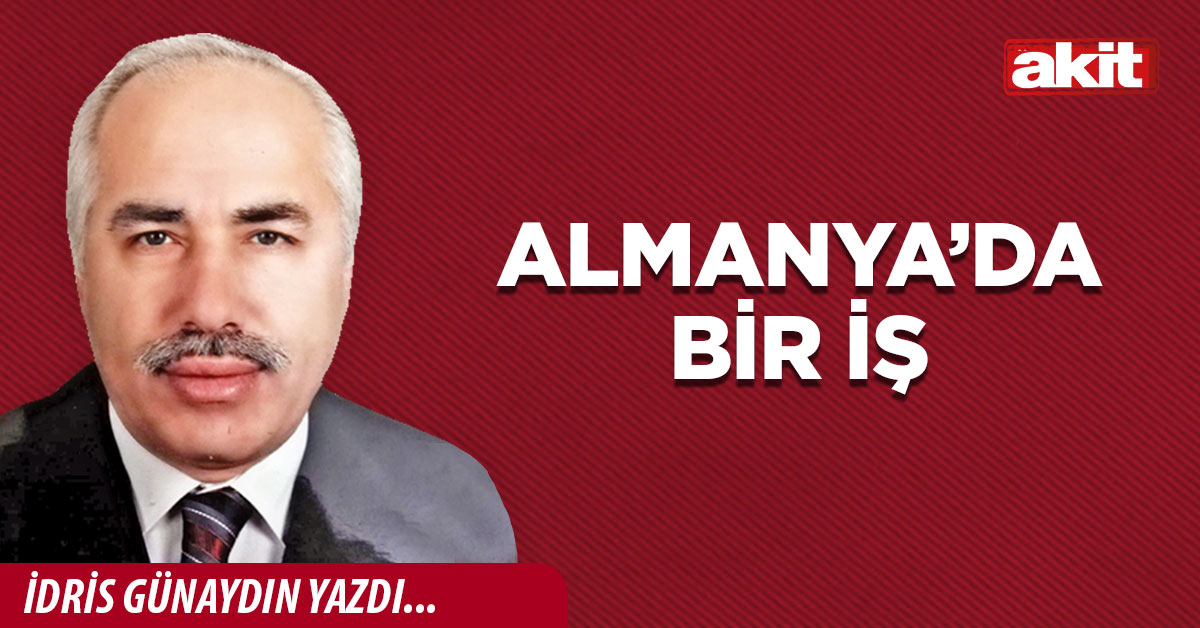 Almanya’da bir iş