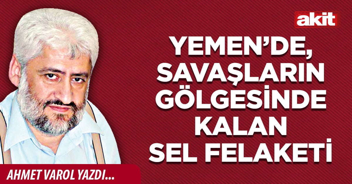 Yemen’de, savaşların gölgesinde kalan sel felaketi