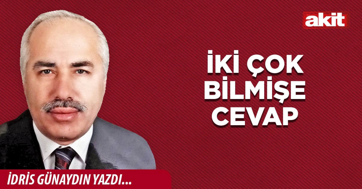 Bir çok bilmişe cevap