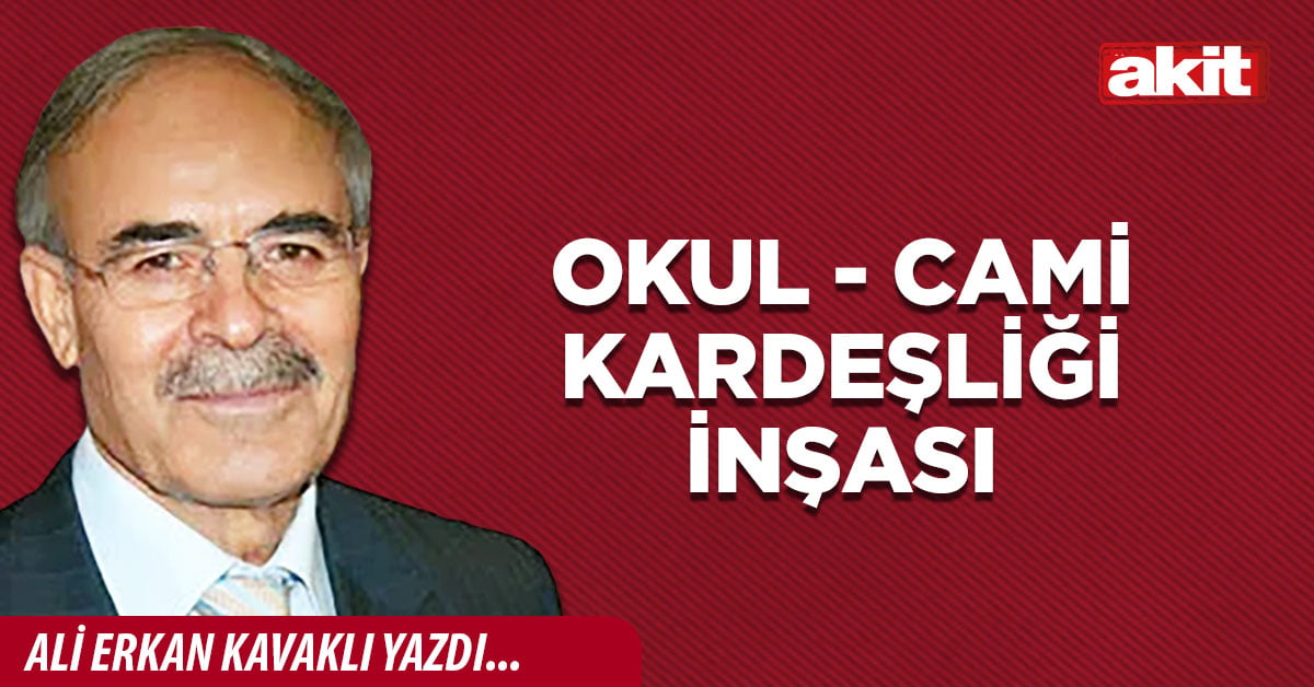 Okul - cami kardeşliği inşası
