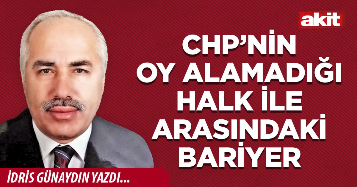 CHP’nin oy alamadığı halk ile arasındaki bariyer