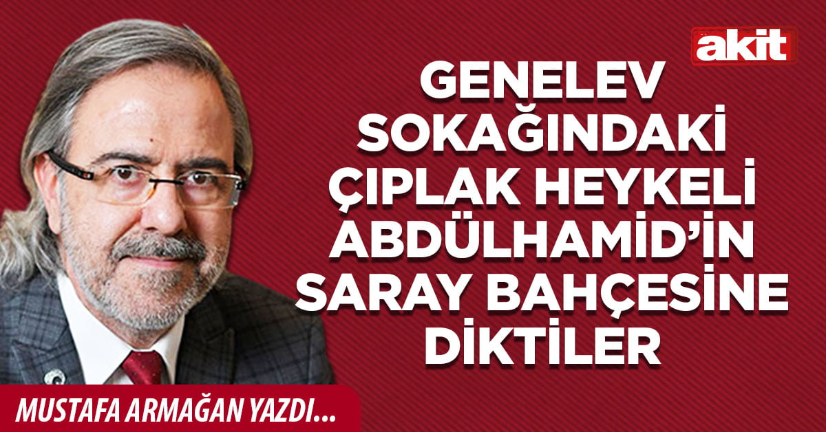 Genelev sokağındaki çıplak heykeli Abdülhamid’in saray bahçesine diktiler