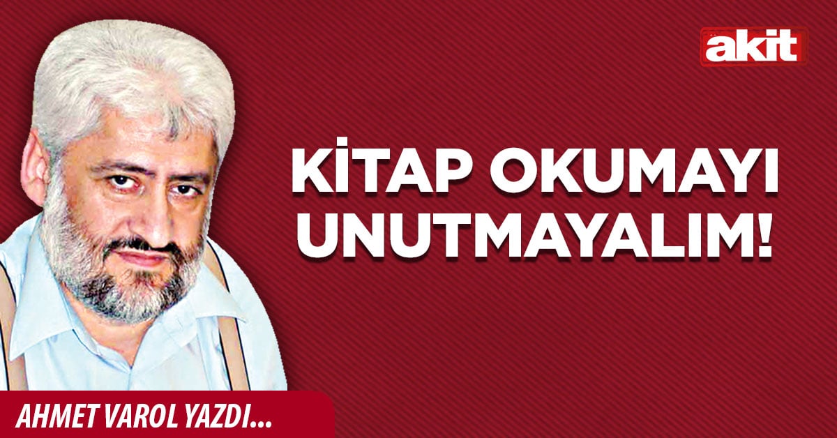 Kitap okumayı unutmayalım!