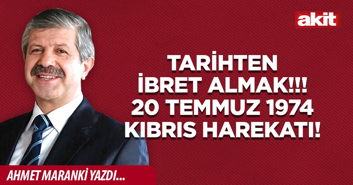 Tarihten ibret almak!!! 20 Temmuz 1974 Kıbrıs Harekatı!